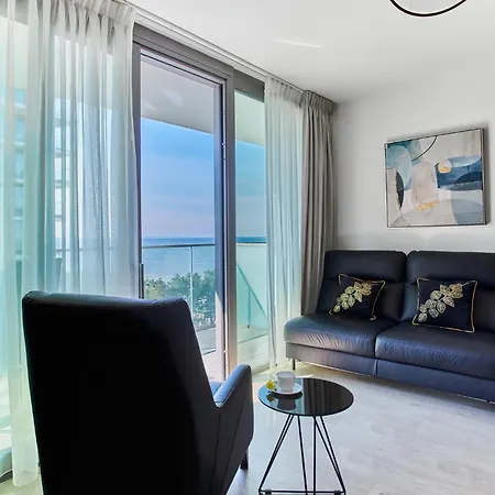 아파트 Wave Resort&spa Elegance With Sea View